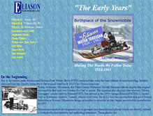 Tablet Screenshot of eliason-snowmobile.com